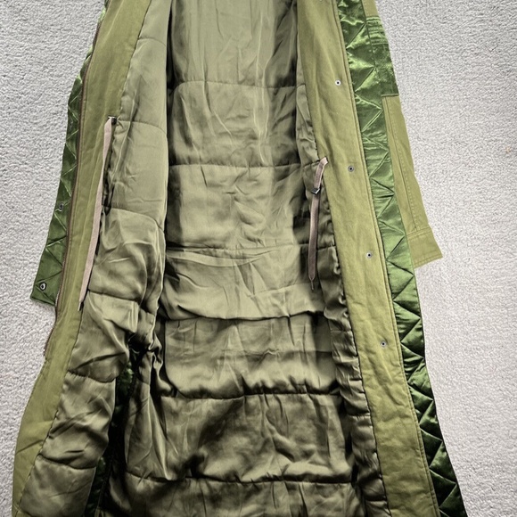 Free People Farrah Military Parka Jacket Size S - Picture 4 of 5
